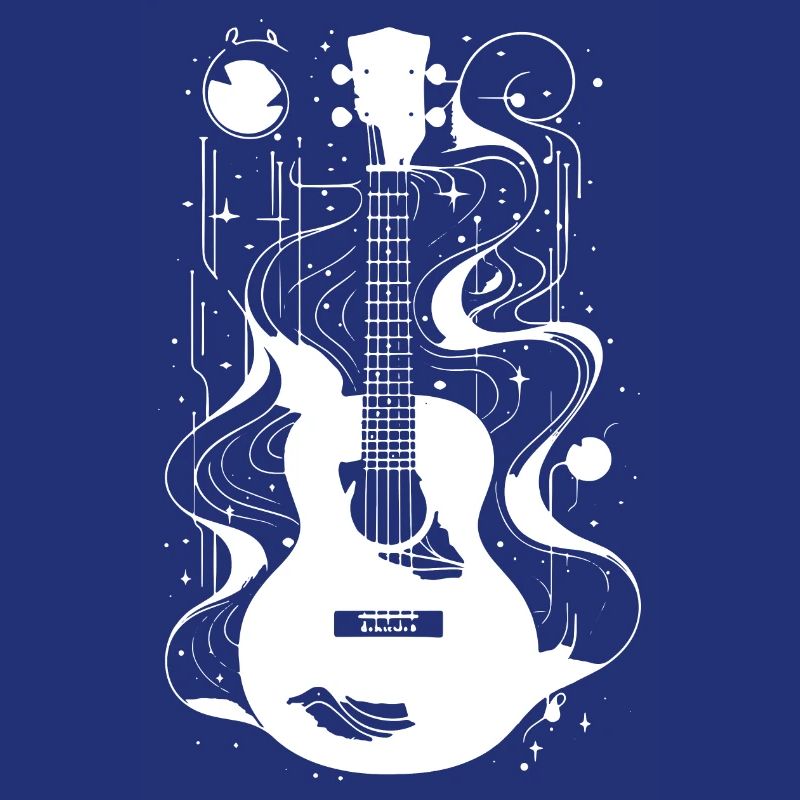 Ukulele Drawing