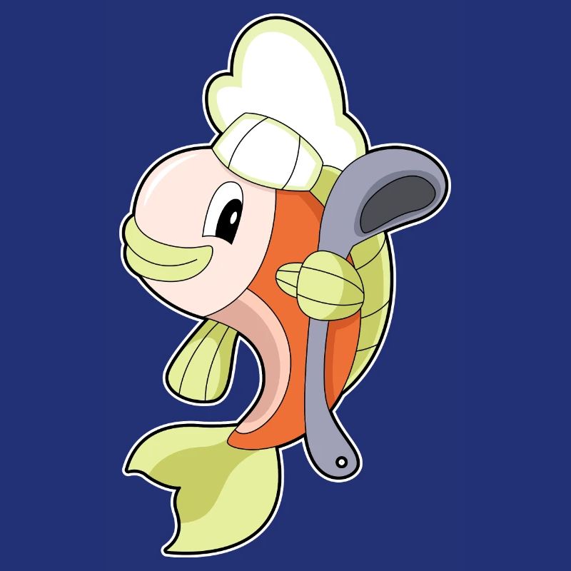 Cuillère de cuisson du poisson