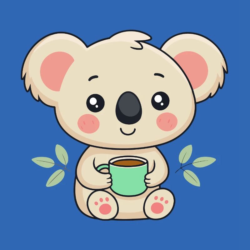 Koala-Süßkaffee