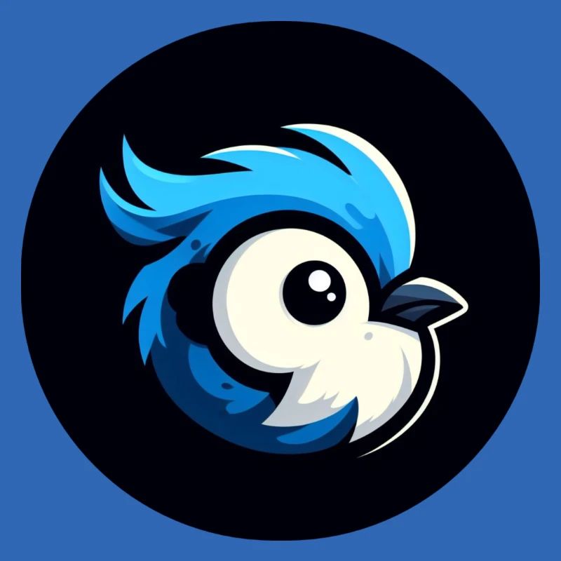 Comic Meise Vogel