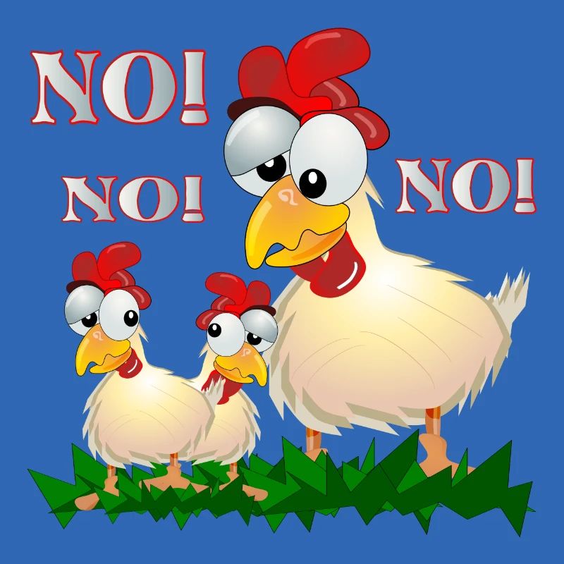 FUNNY CHICKEN COMIC - NO