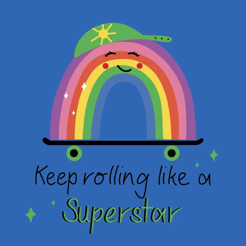 Keep Rolling Like a Superstar - Regenbogen Skate
