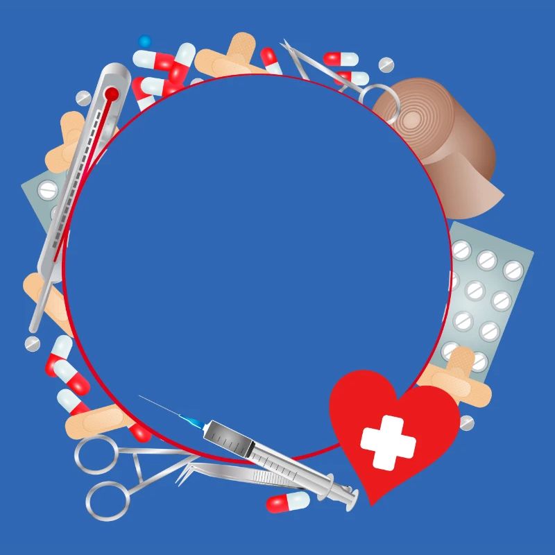 First aid kit or first aid kit as a frame