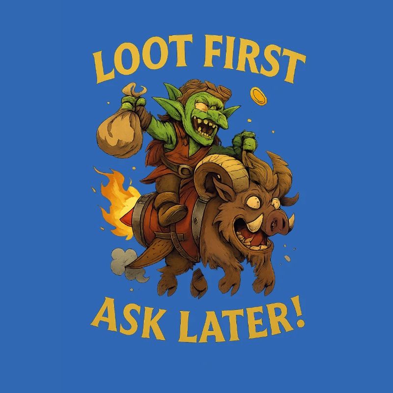 Loot First, Ask Later