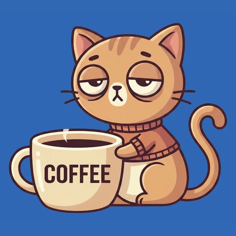 Kätzchen Kaffee Charm