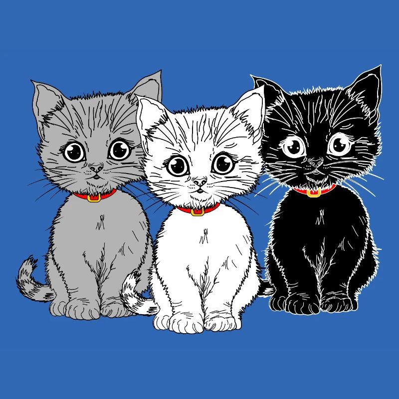 Three Kittens