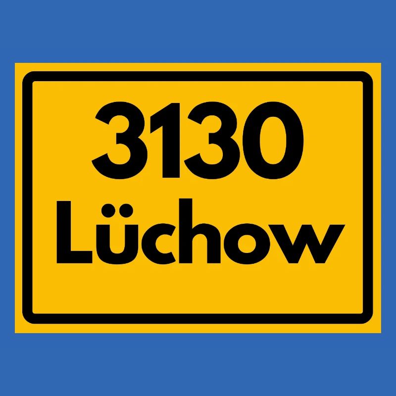 ANCIEN CODE POSTAL RÉTRO 3130 LÜCHOW WENDLAND !