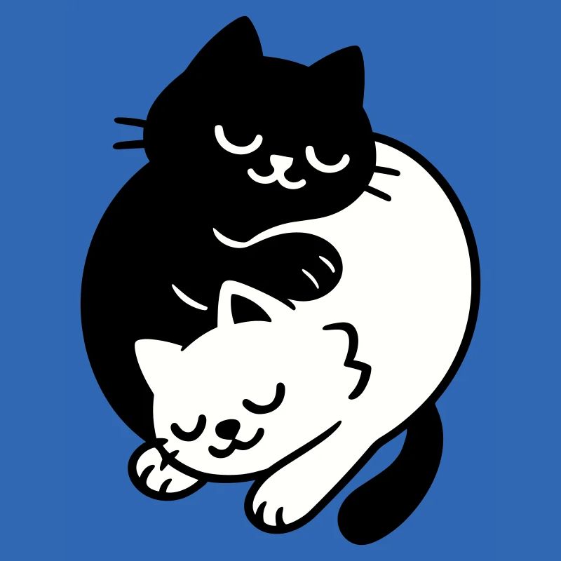 Chats Ying-Yang #2