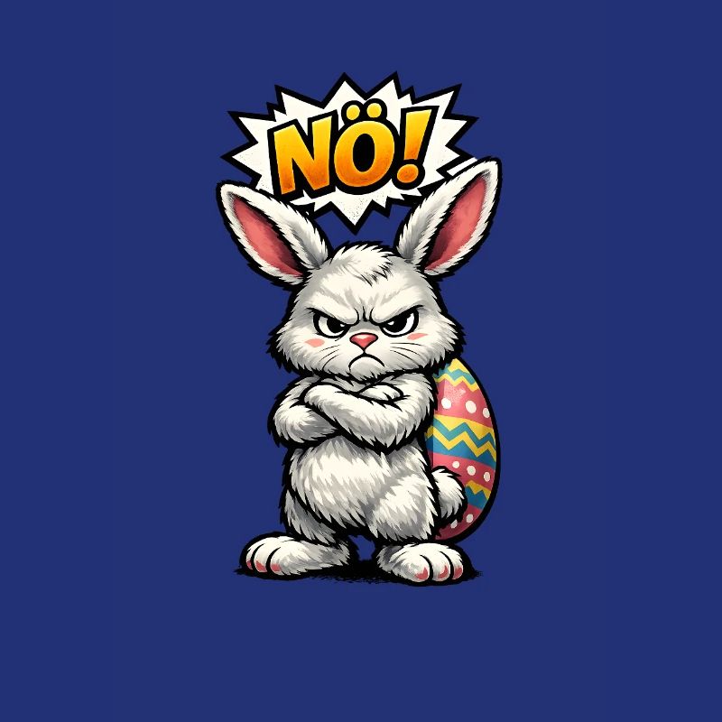 Nope Easter Bunny Easter