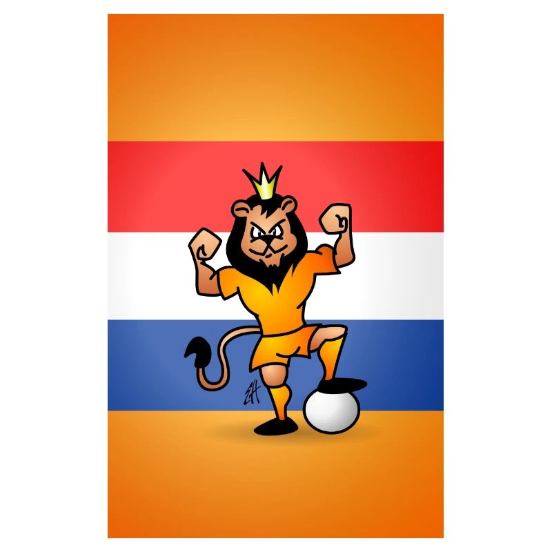 Oranje Leeuw iPhone