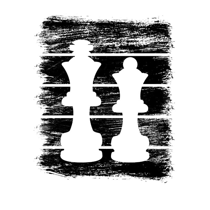 Chess Queen and King