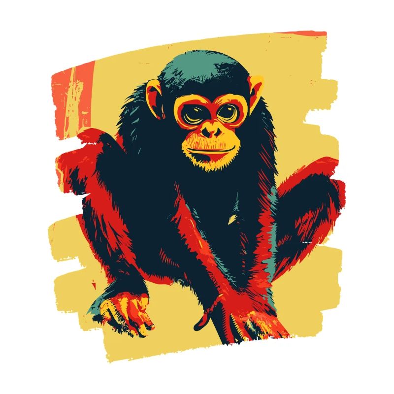 Spider Monkey Retro