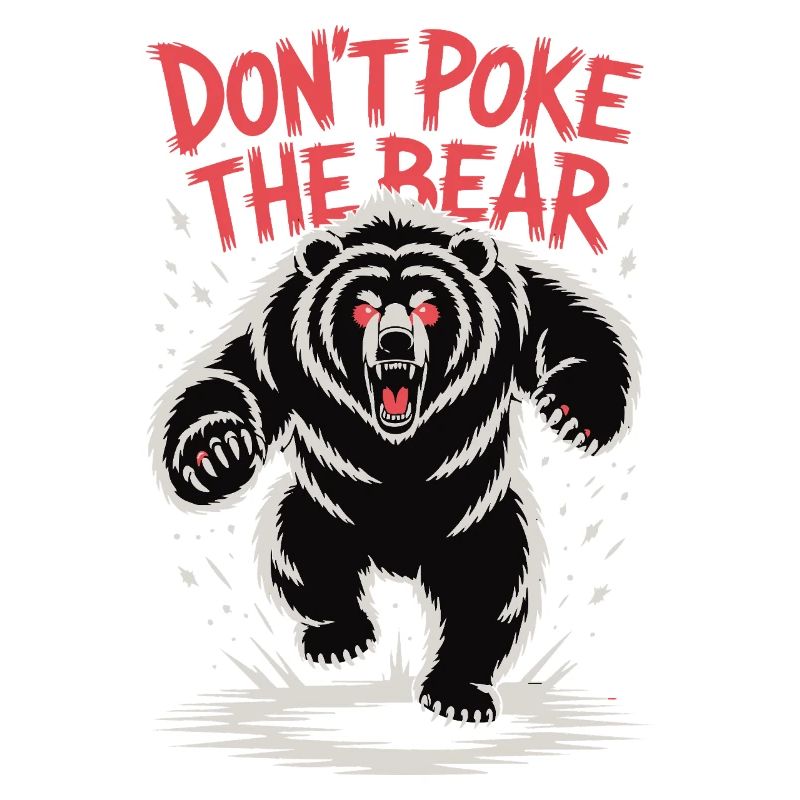 Ne piquez pas l’ours - Wild Bear Design