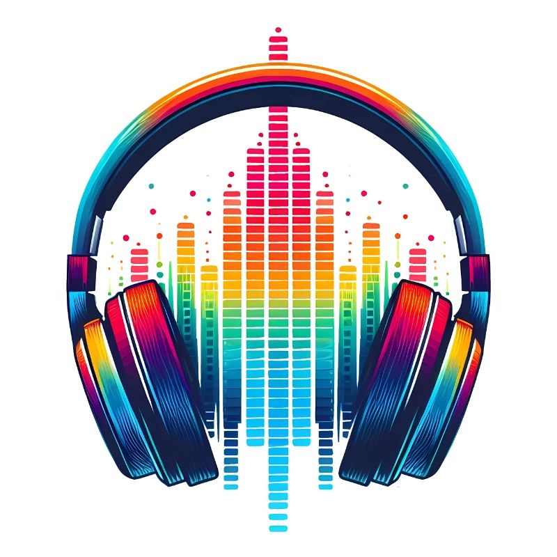 Lebendiger Klang Kopfhörer Regenbogen