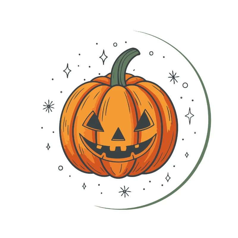 Pumpkin Jack o Lantern Festive