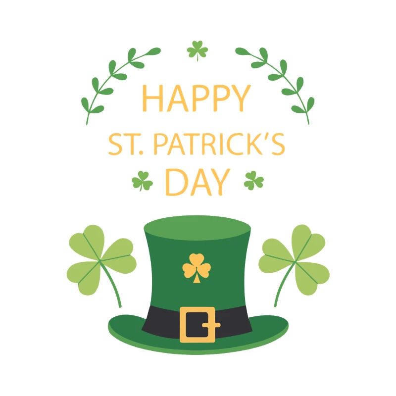 Chapeau Vert Saint Patrick