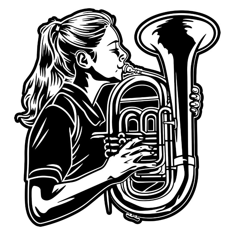 Tuba Mädchen