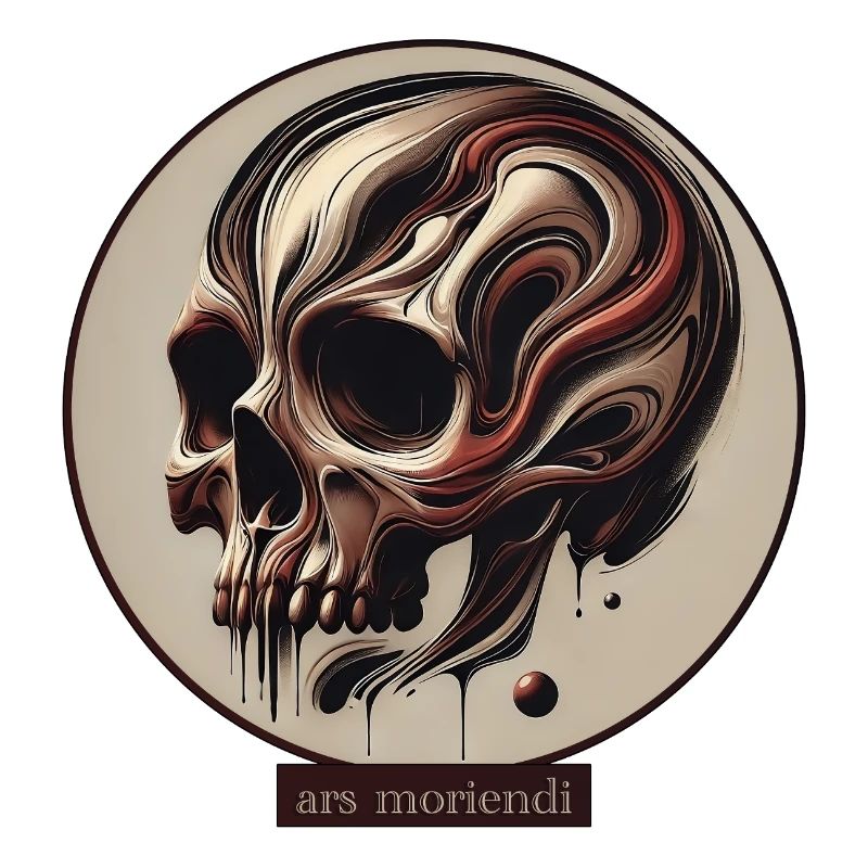 Ars moriendi skull