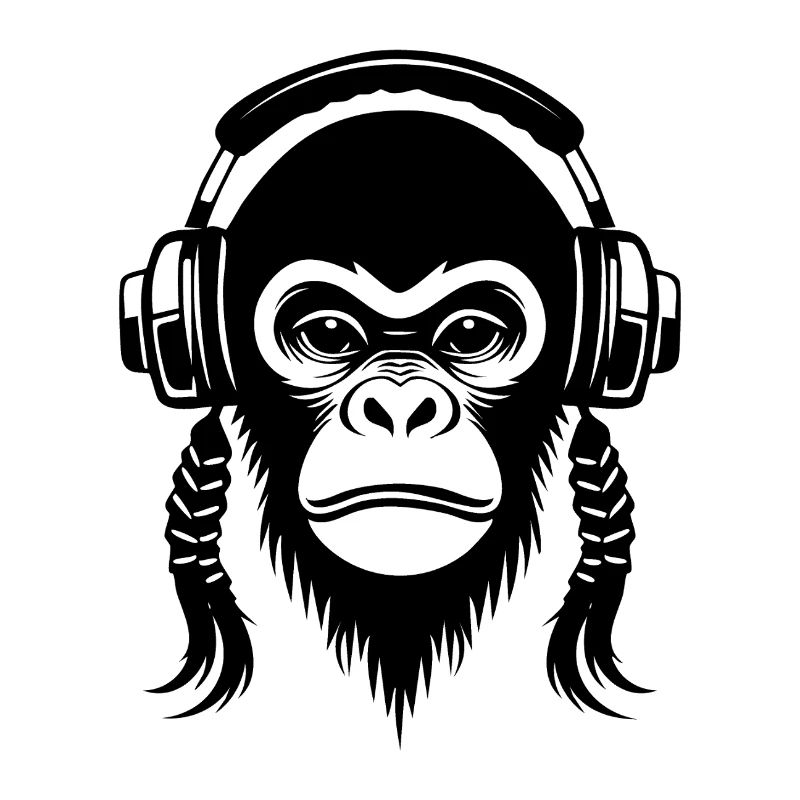 Chemise Bold Monkey Head Statement Urban Edition