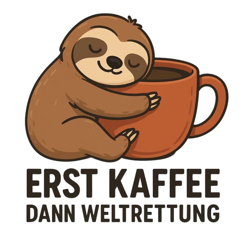 First coffee, then saving the world