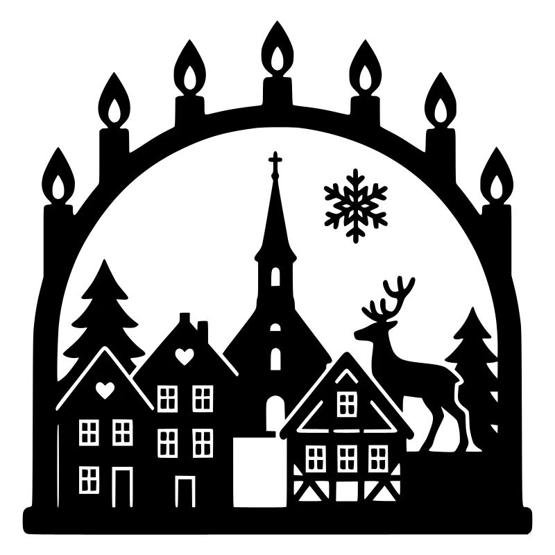 Schwibbogen Scandinavie