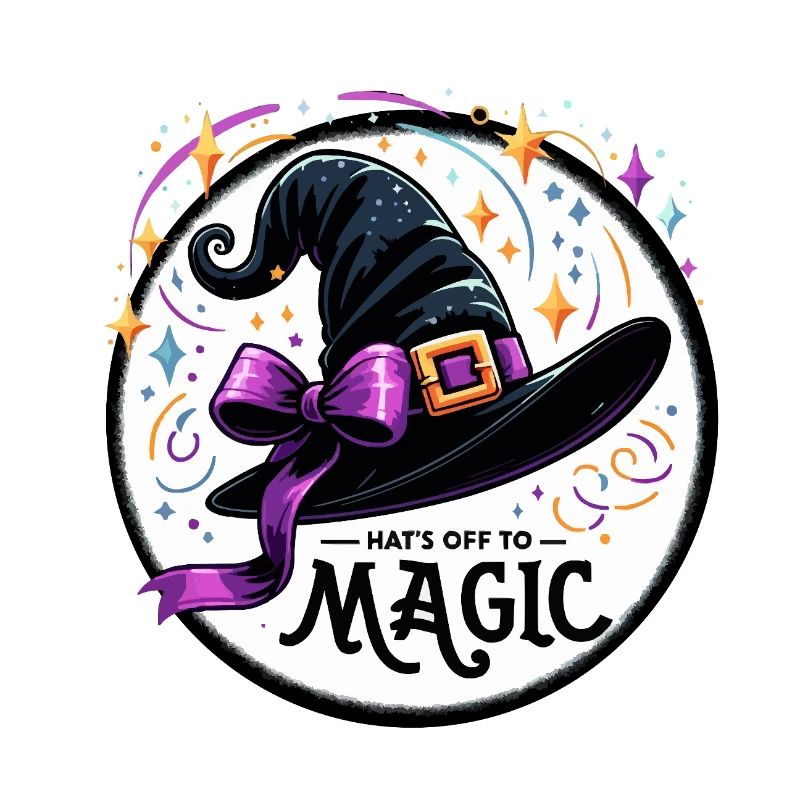 Witch Hat Magic Illustration