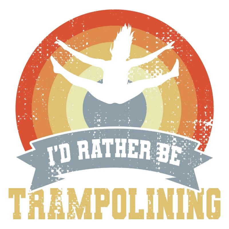 Trampolin Spruch