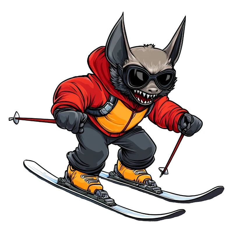 Bat Skier
