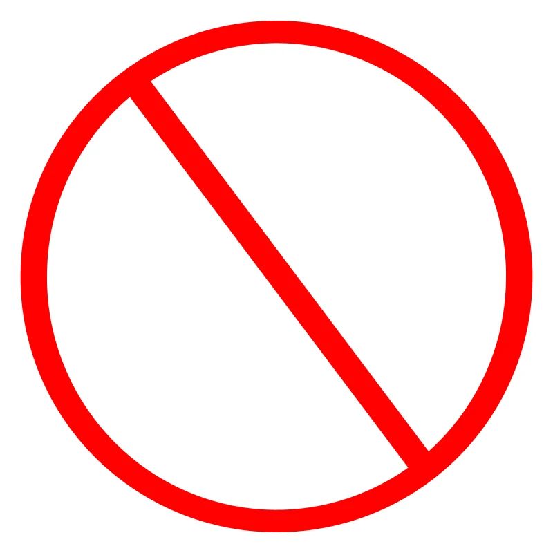 Panneau d’interdiction Panneau d’avertissement d’interdiction