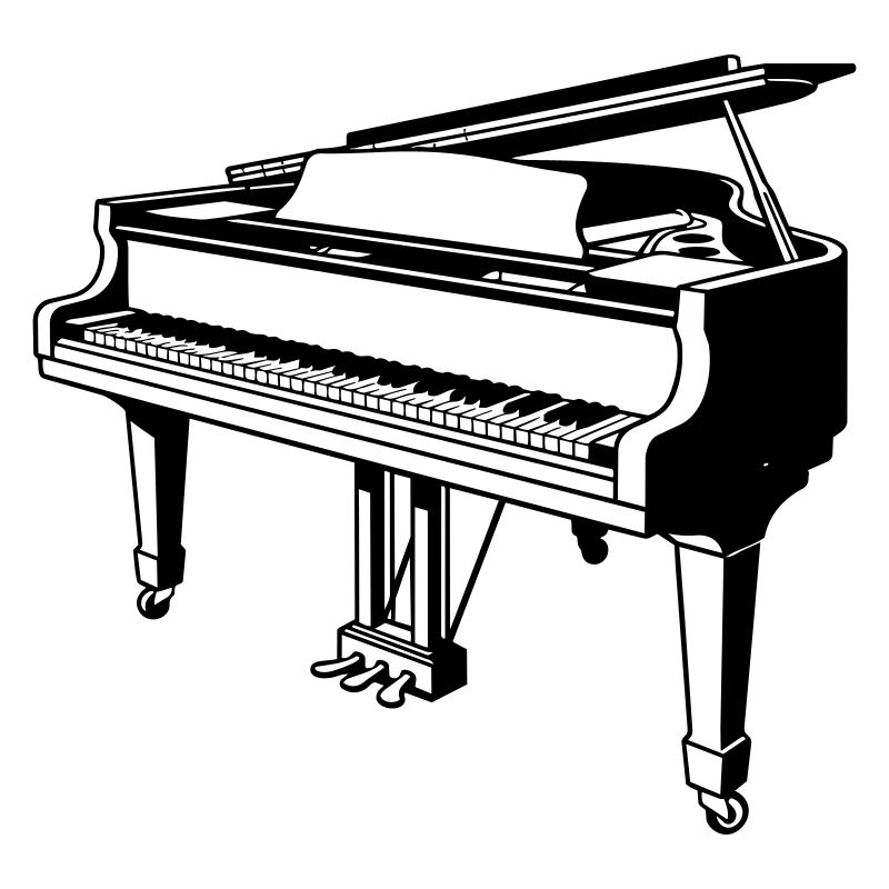 piano à queue piano