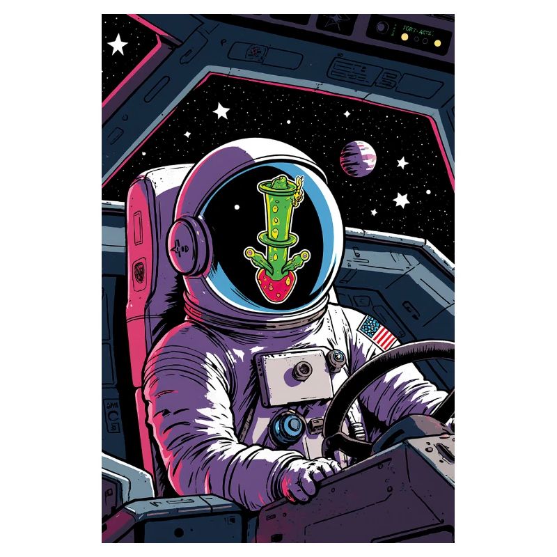 Cactus Alien dans l’espace