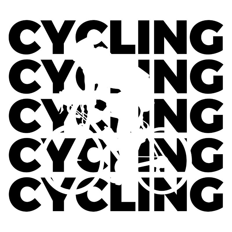 Lustiger Radfahrer