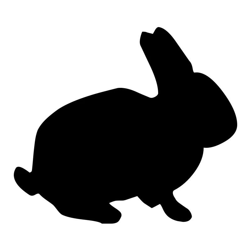 Hasen Silhouette