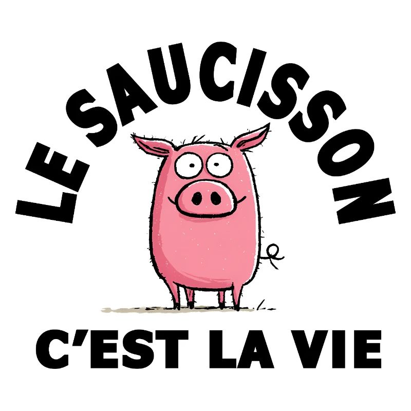 le saucisson c'est la vie humour