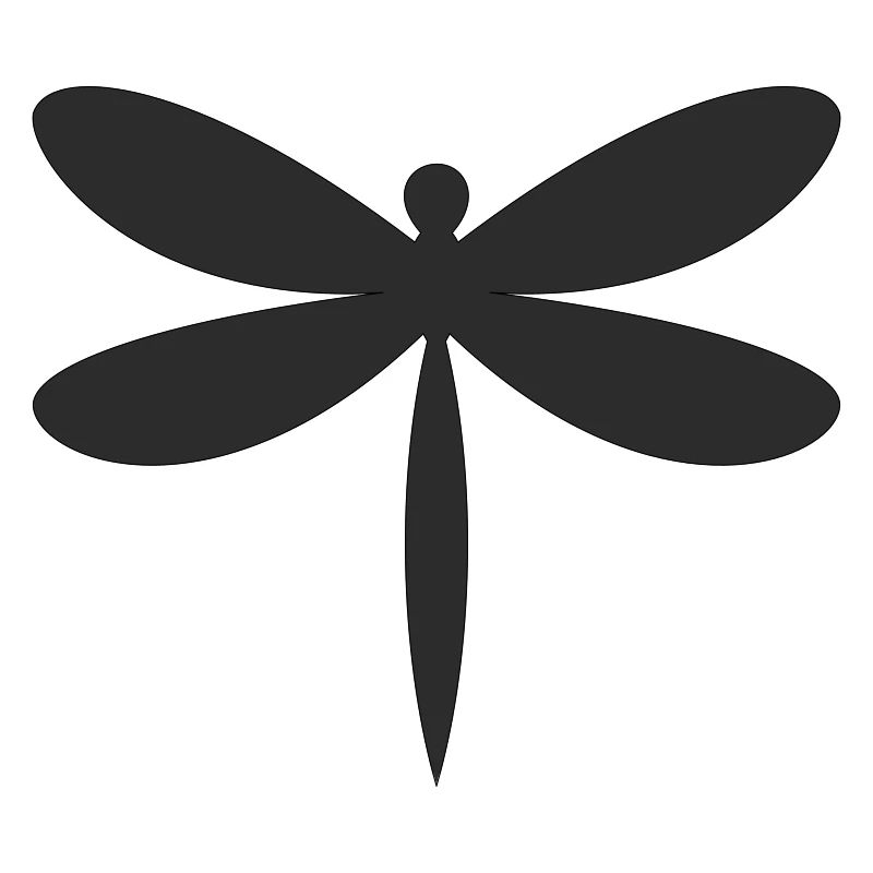 Silhouette de la Libellule