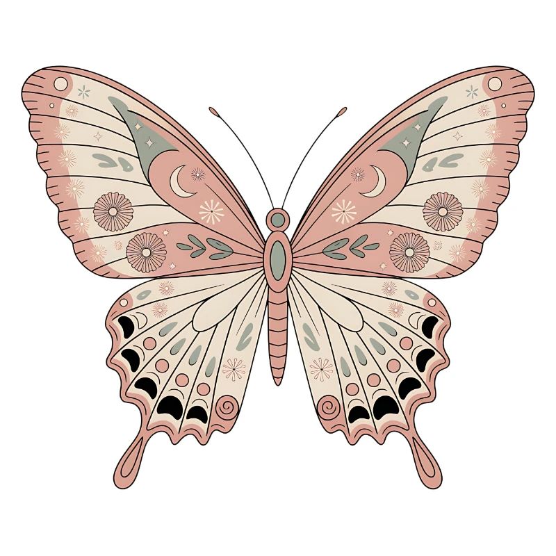 Papillon bohème