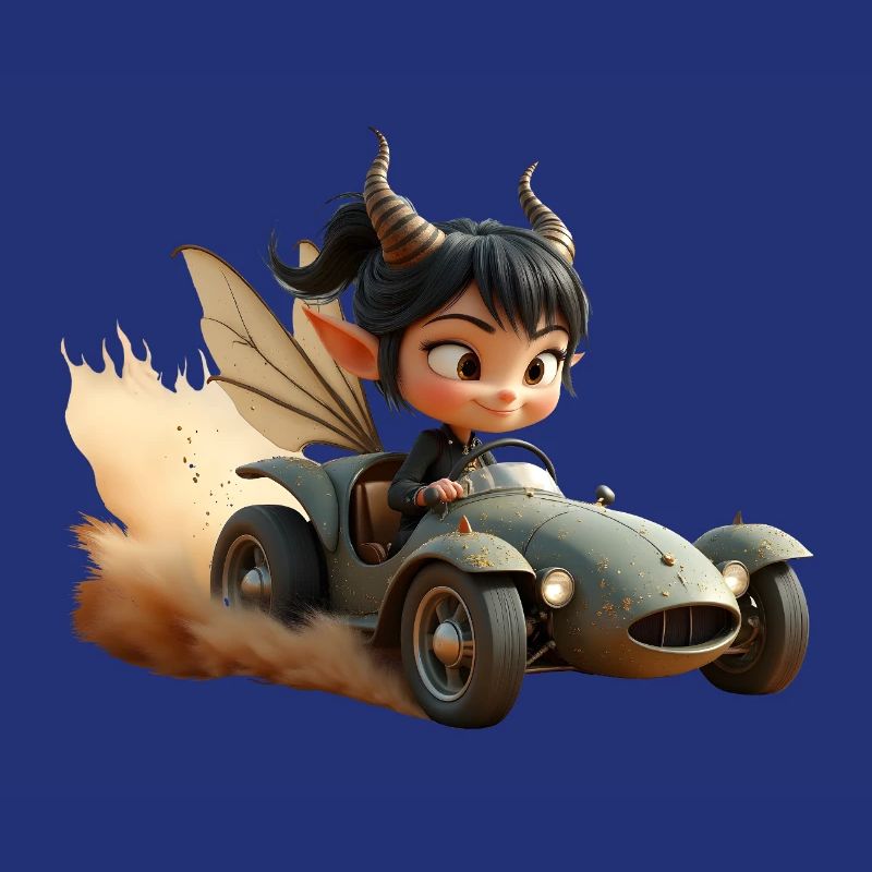 Gobelin d’aventure dans un wagon de sable