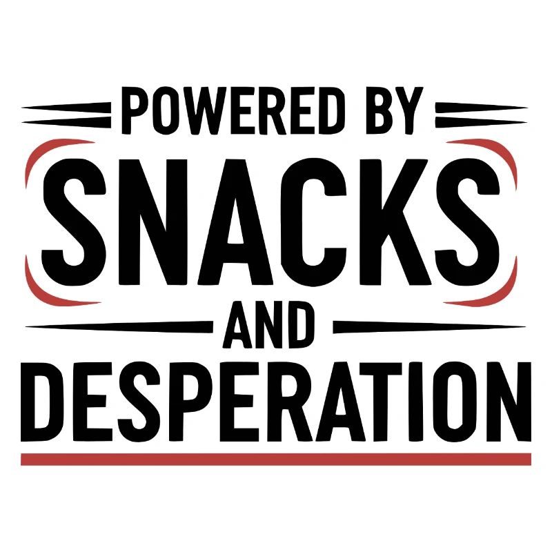Powered By Snacks and Desperation