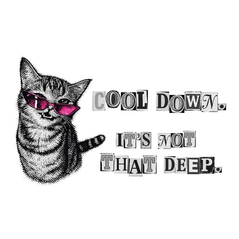 Cool Down – It’s Not That Deep Katzen Meme
