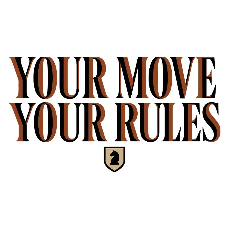 Échecs Ton Coup Tes Règles - Design Cavalier