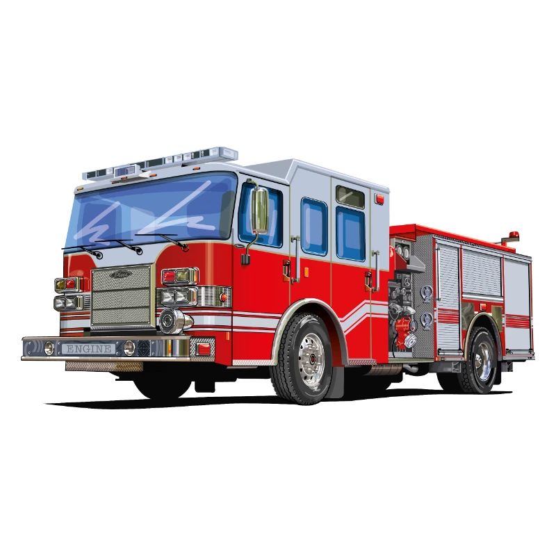 Feuerwehrauto mit dem jeder zum Einsatz möchte