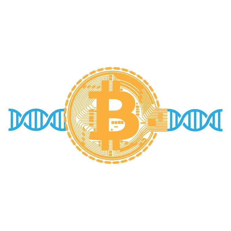 Crypto Bitcoin ADN DNS | Couleurs modifiables