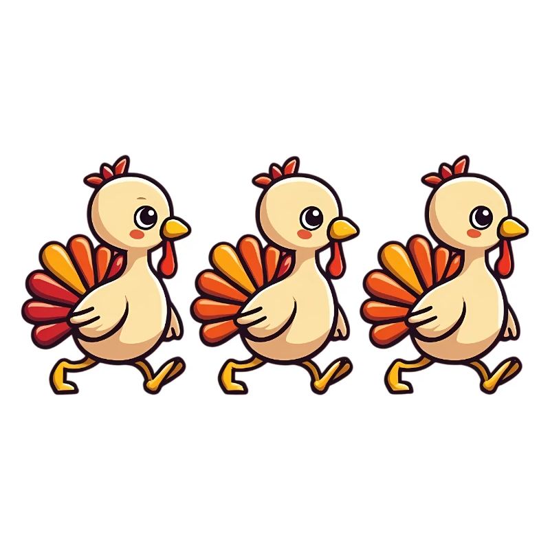 Bébé dinde de Thanksgiving