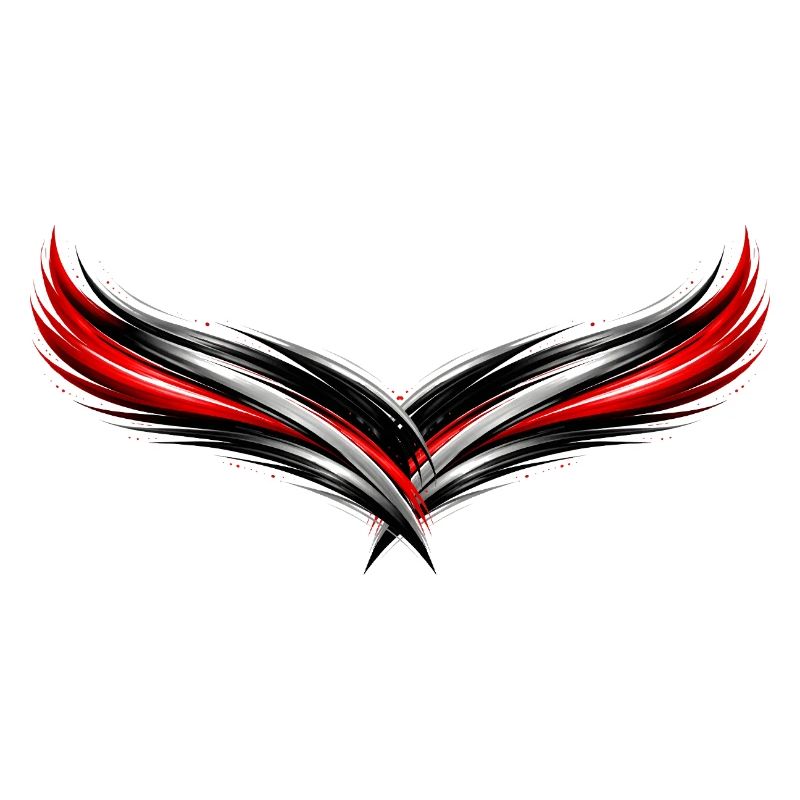 Sporty jersey design Symmetrical effect