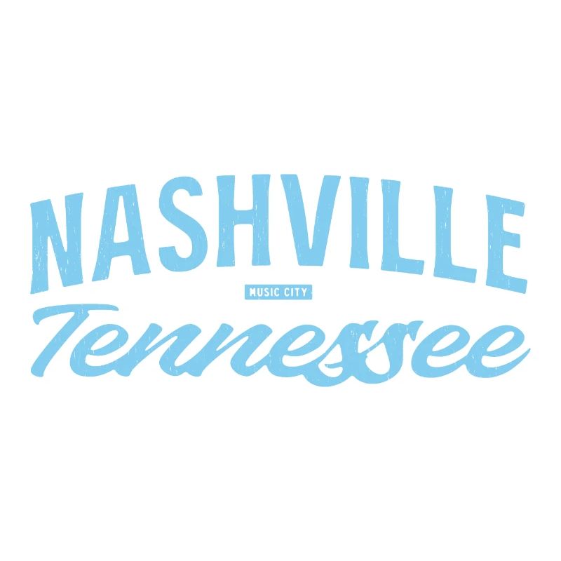 Nashville Script Blau