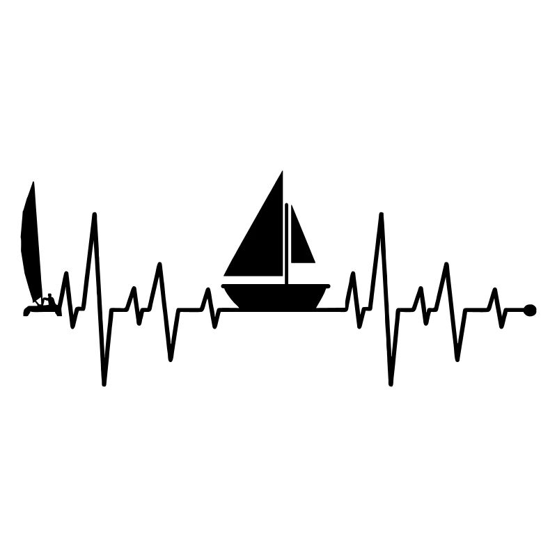 Segelboot Herzschlag