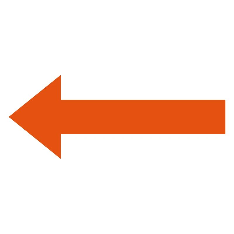 Orange left arrow