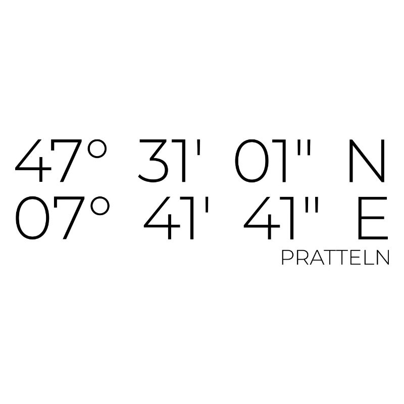coordinates Pratteln Switzerland