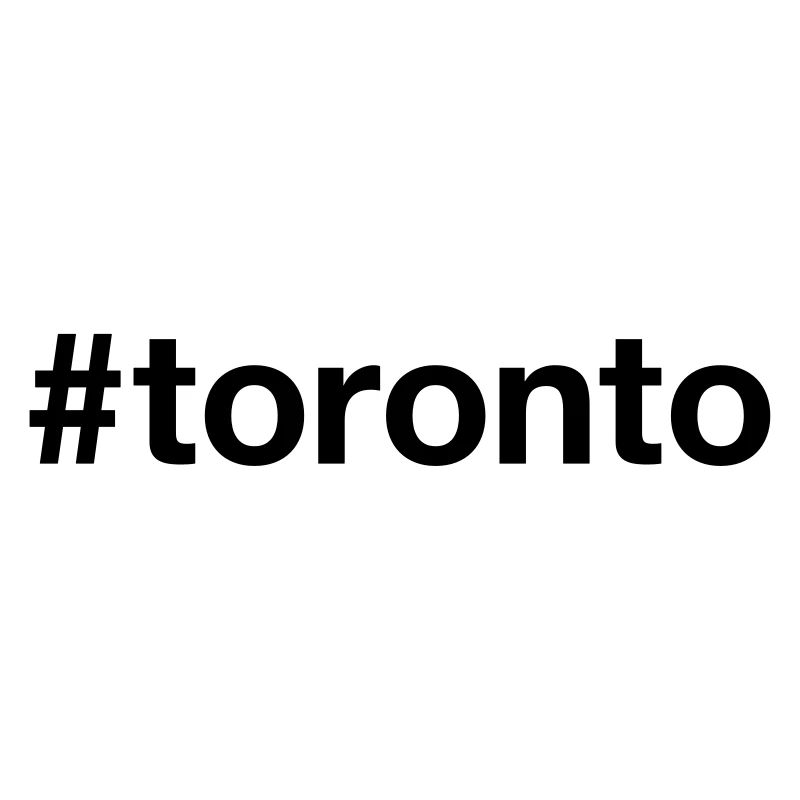 TORONTO Canada Kanada Hashtag