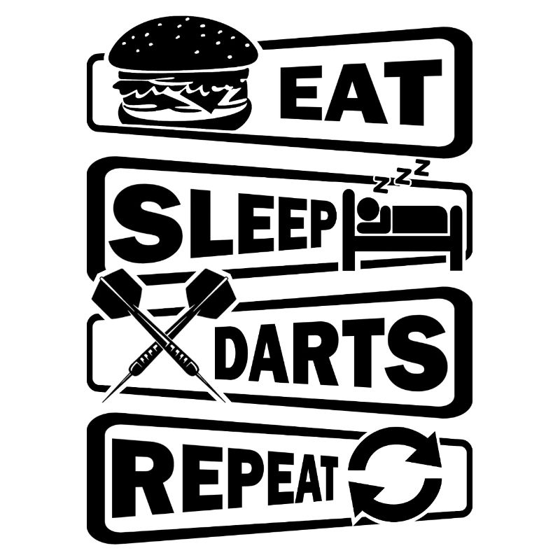 Dart,Darts,Eat Sleep Darts Repeat